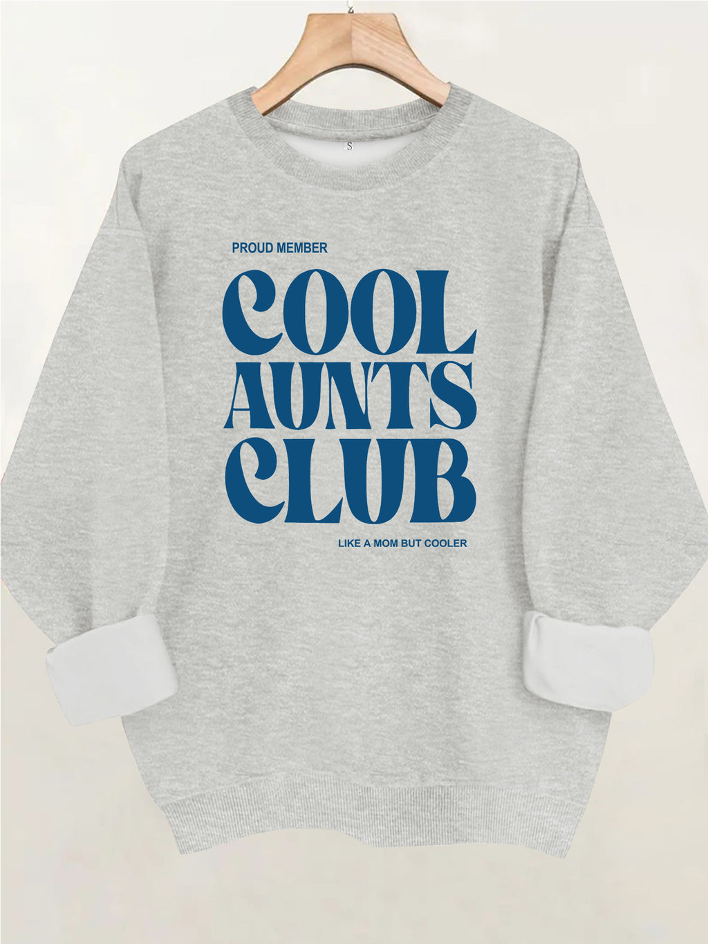 Cool Auntie Club Printed Hoodie