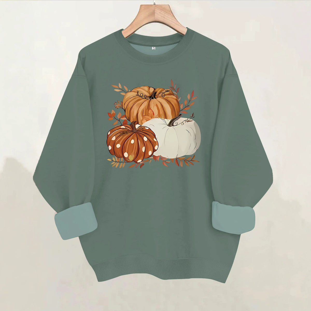 Long sleeved fleece hoodie