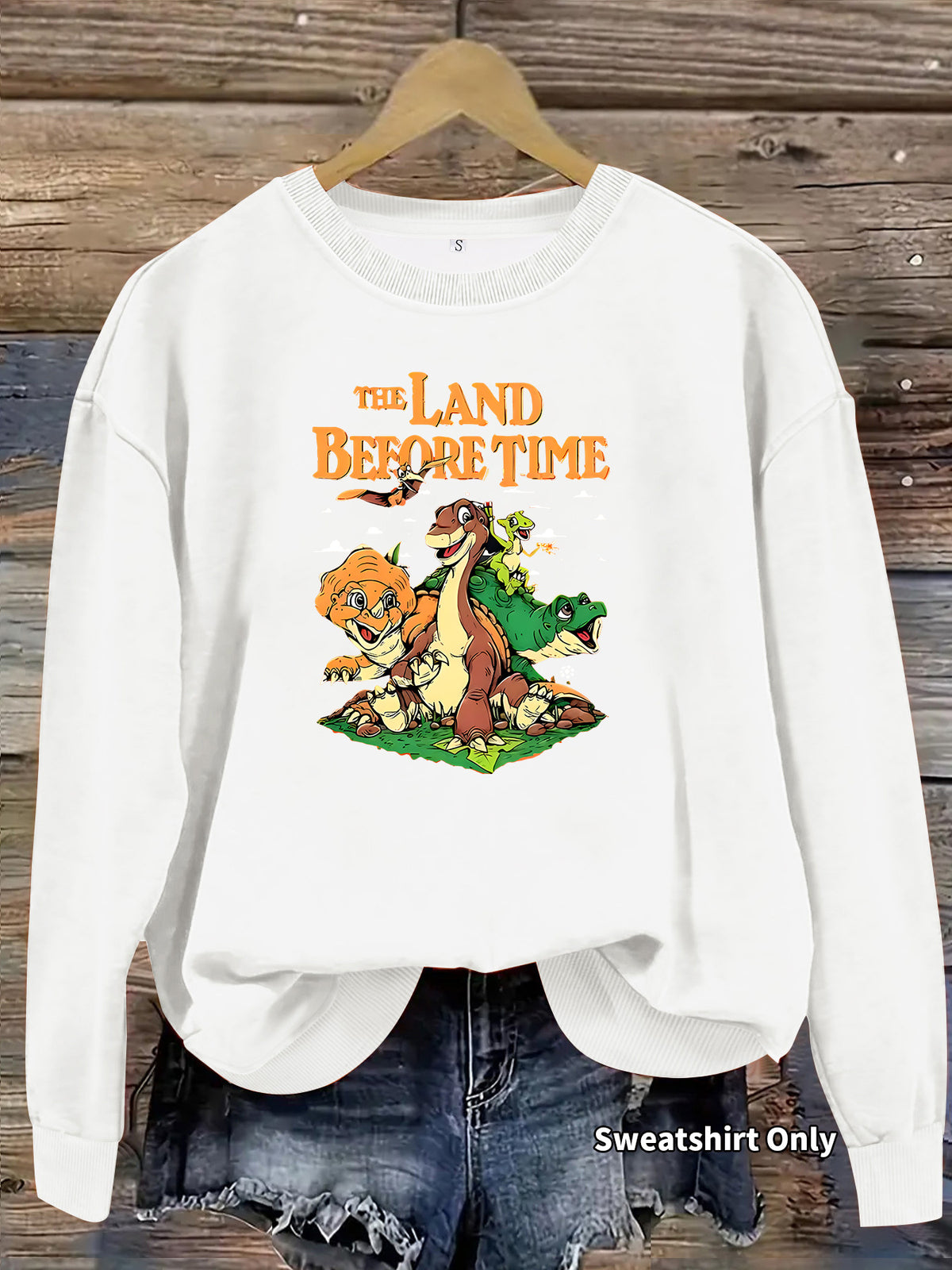 Long sleeved fleece hoodie