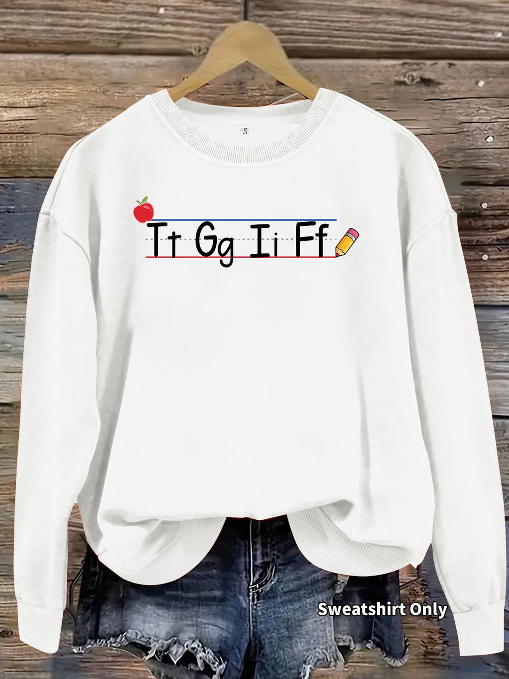 Long sleeved fleece hoodie