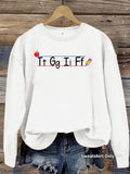 Long sleeved fleece hoodie
