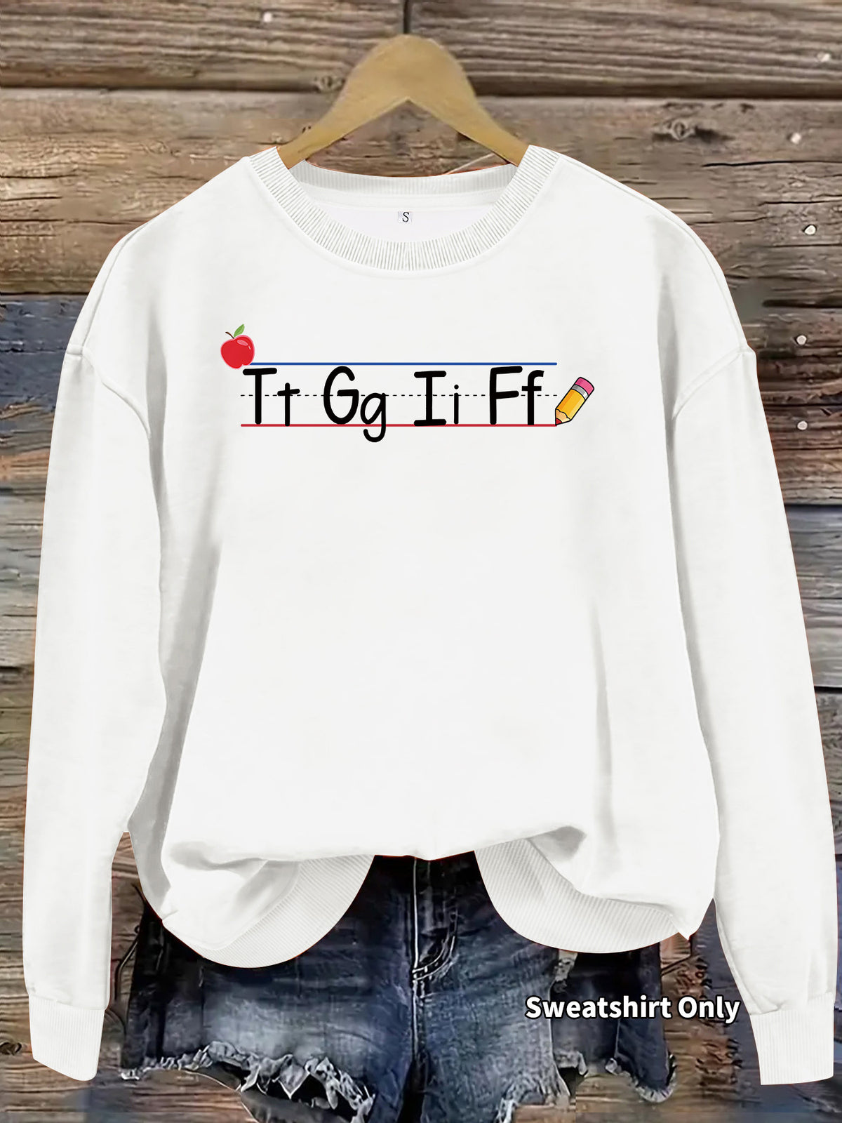 Long sleeved fleece hoodie