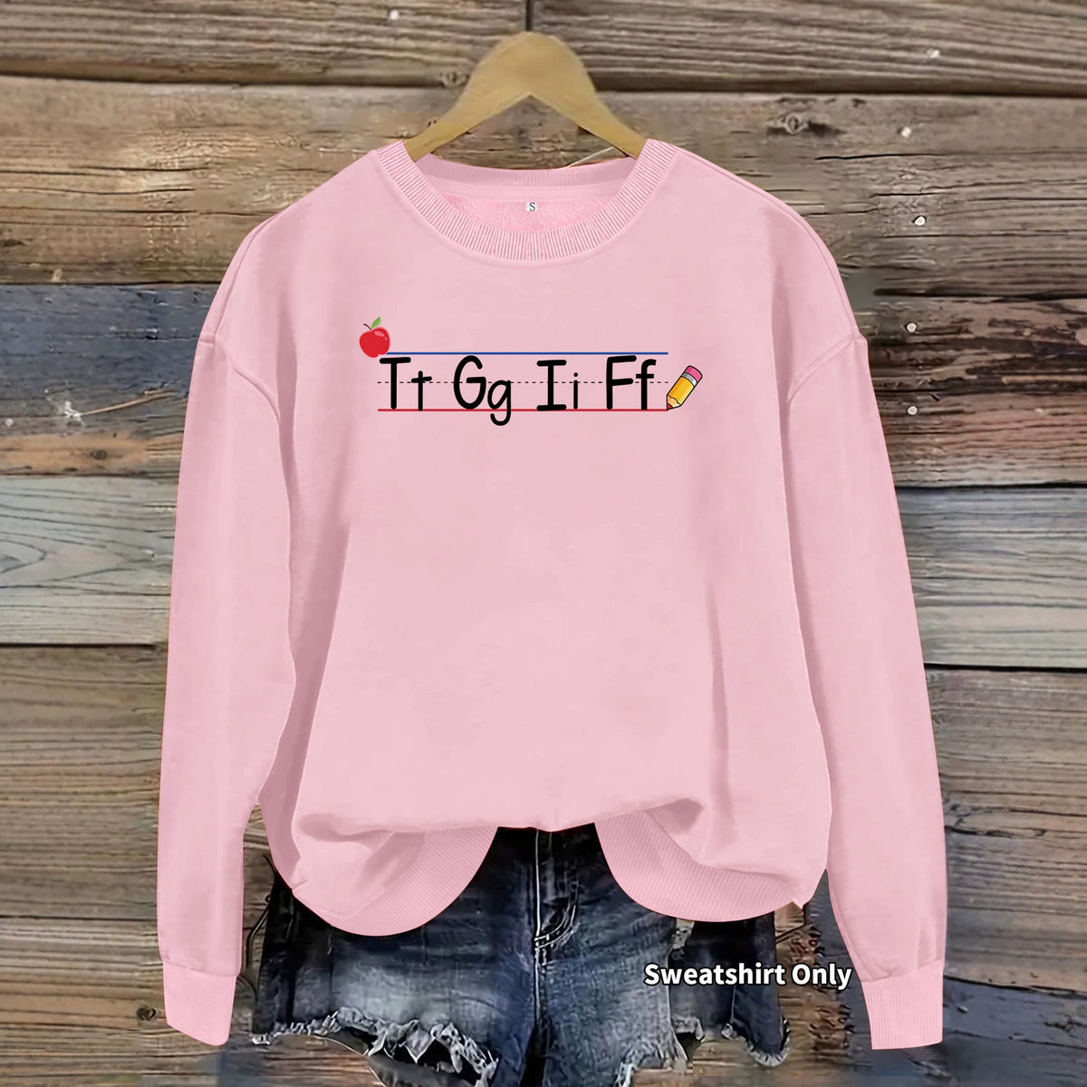 Long sleeved fleece hoodie