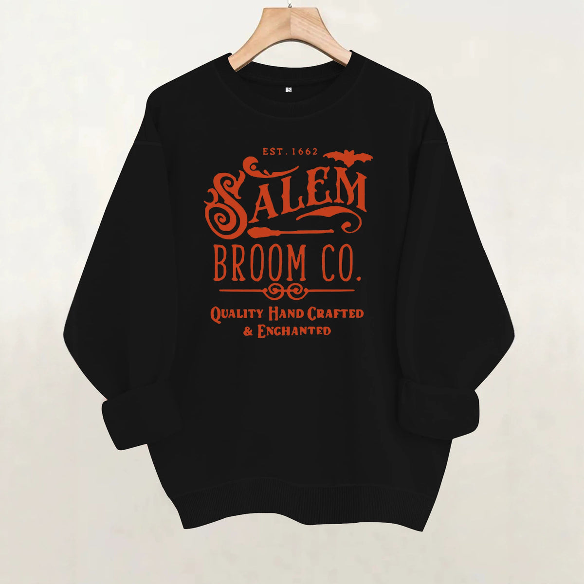 Round neck fleece sports hoodie