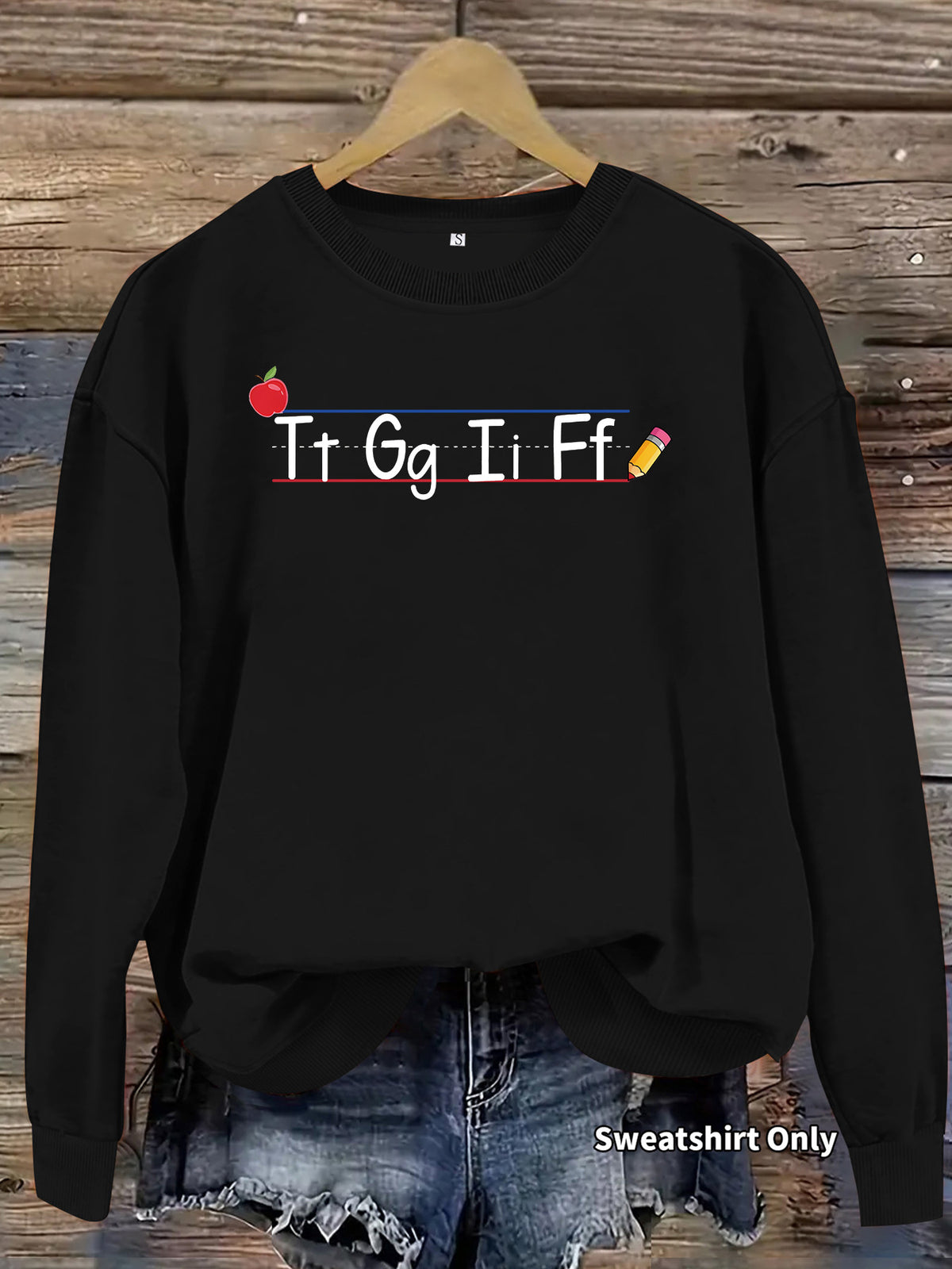 Long sleeved fleece hoodie
