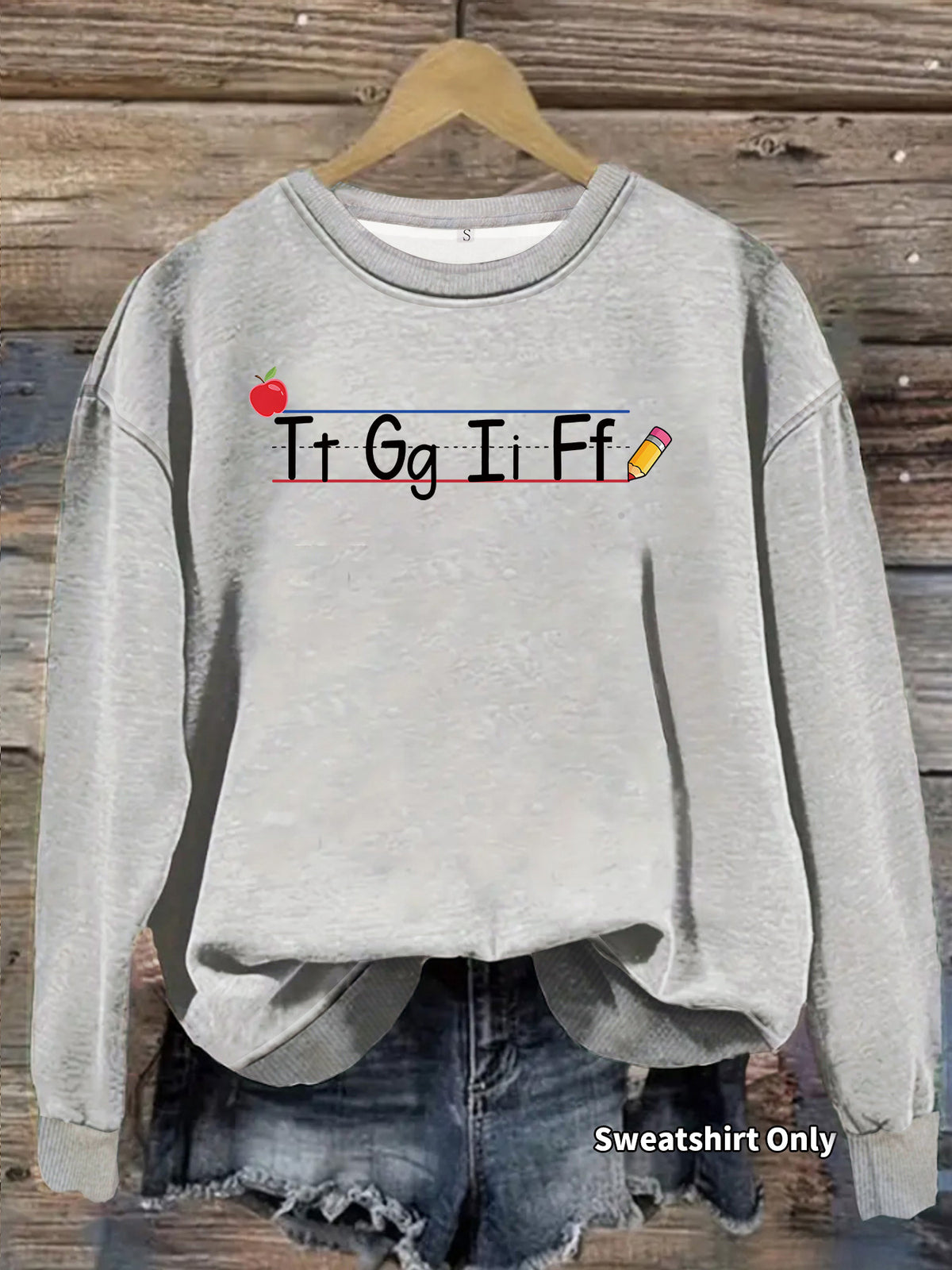Long sleeved fleece hoodie