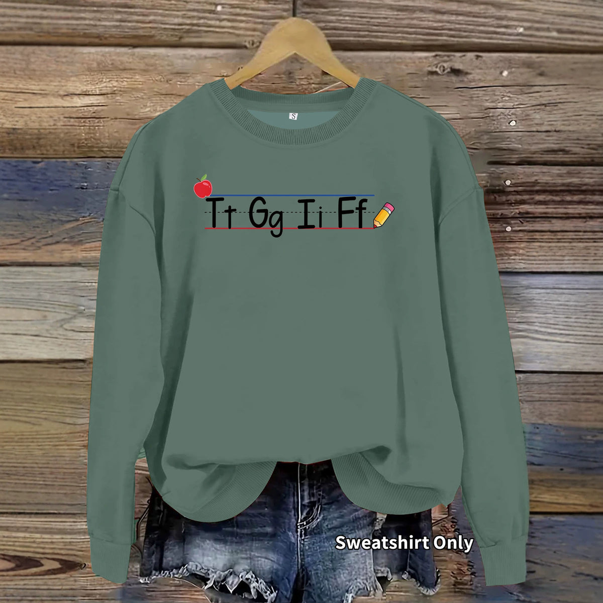 Long sleeved fleece hoodie