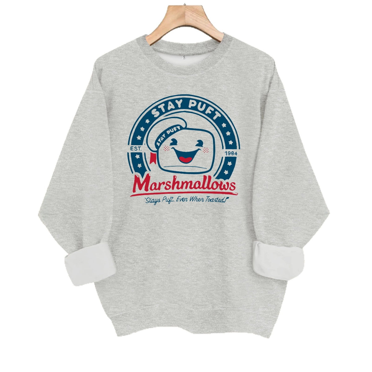 Cotton candy letter printed sweatshirt