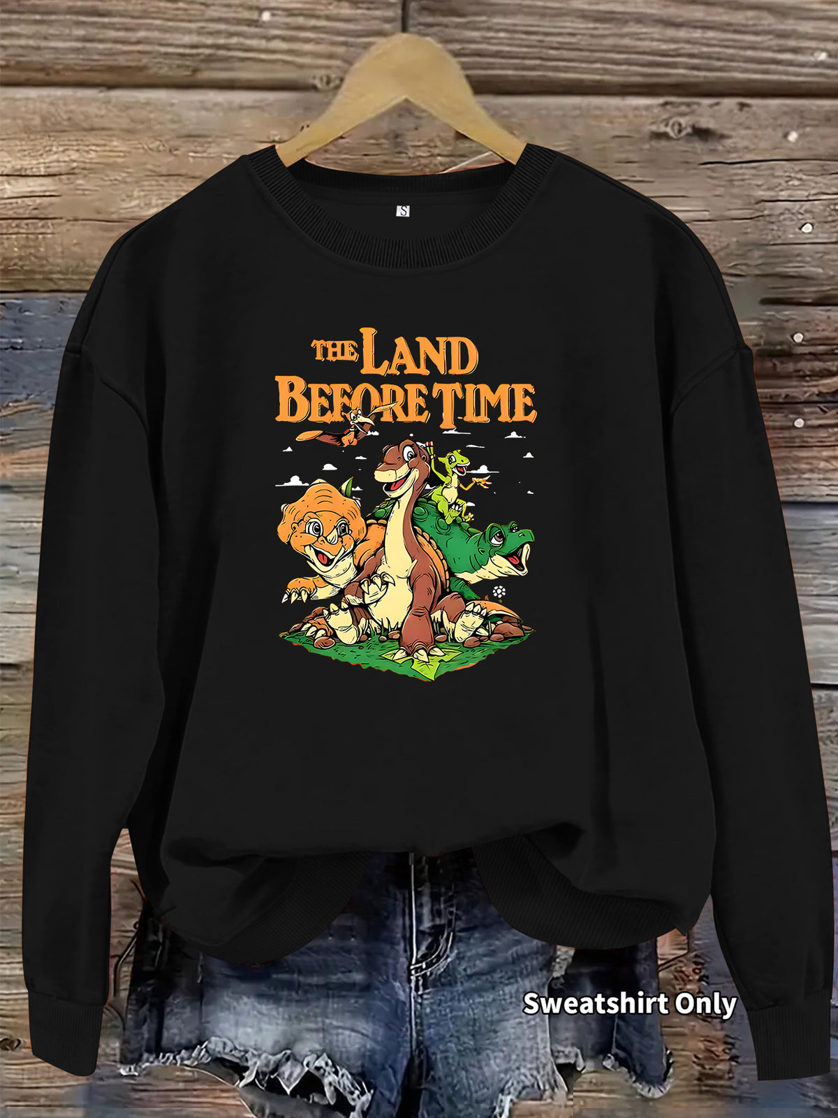 Long sleeved fleece hoodie