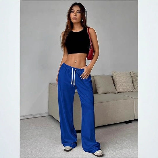 Women's High Waist Wide Leg Cargo Pants
