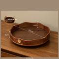 Solid wood cosmetic storage box