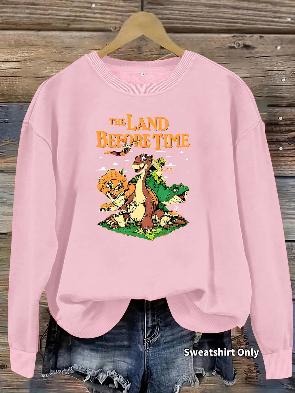 Long sleeved fleece hoodie
