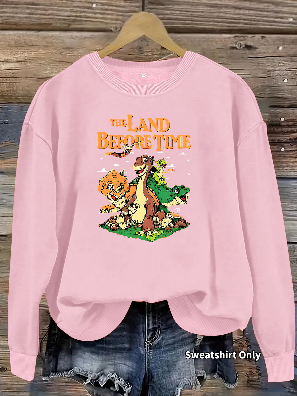 Long sleeved fleece hoodie