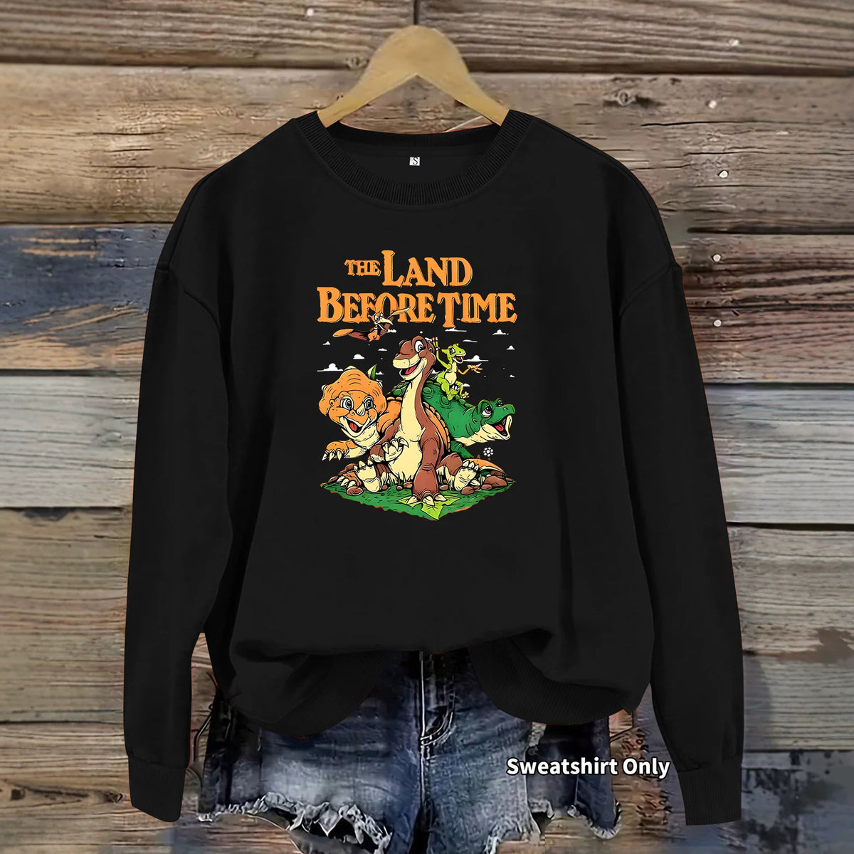 Long sleeved fleece hoodie