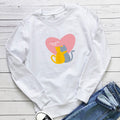 Embrace printed long sleeved hoodie