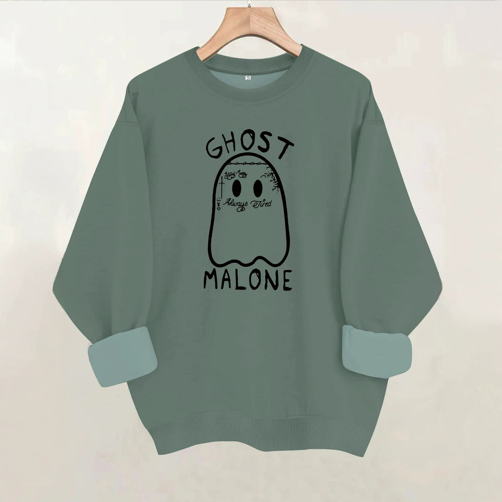 Ghost Malone Velvet Hoodie