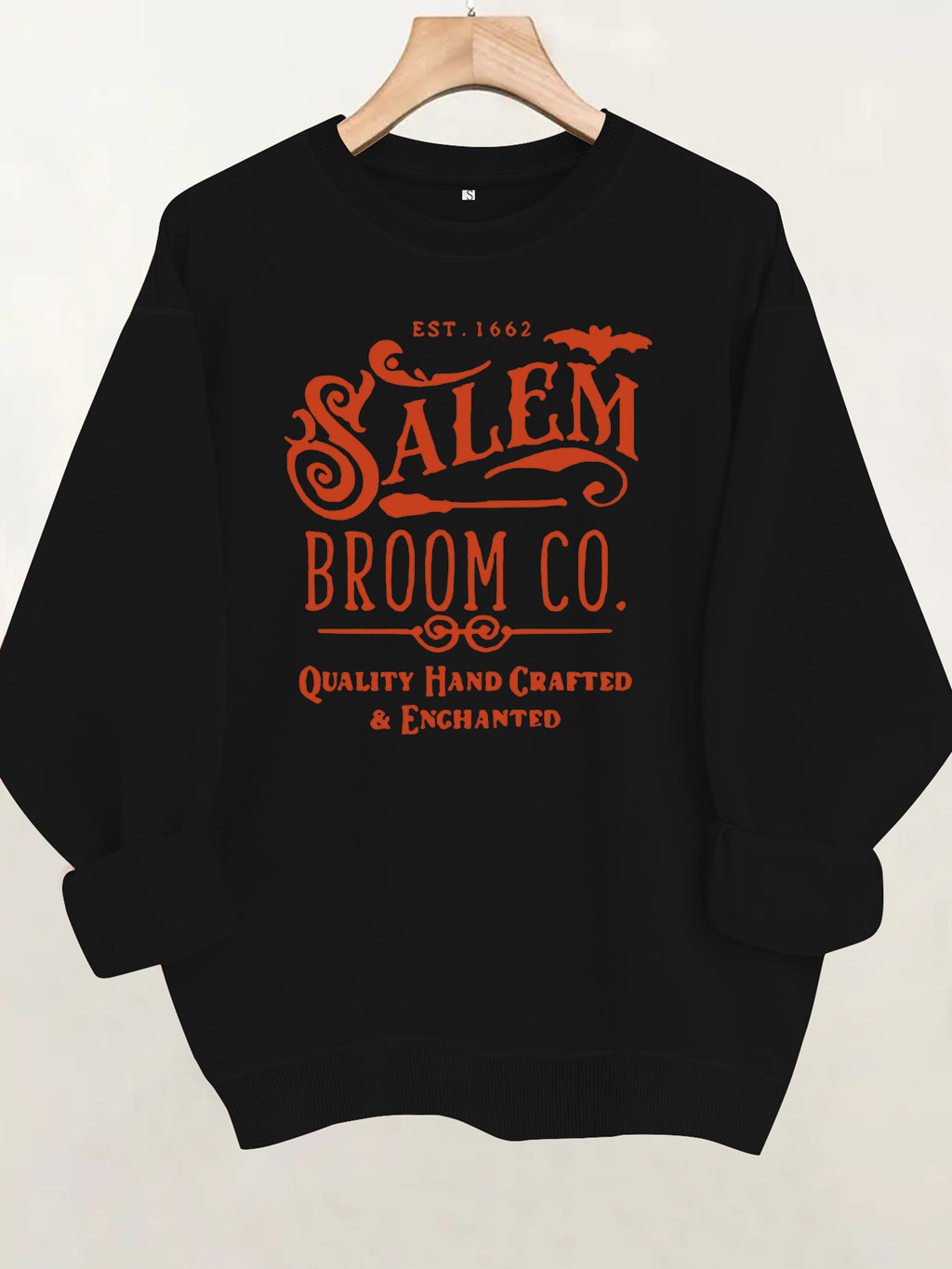 Round neck fleece sports hoodie