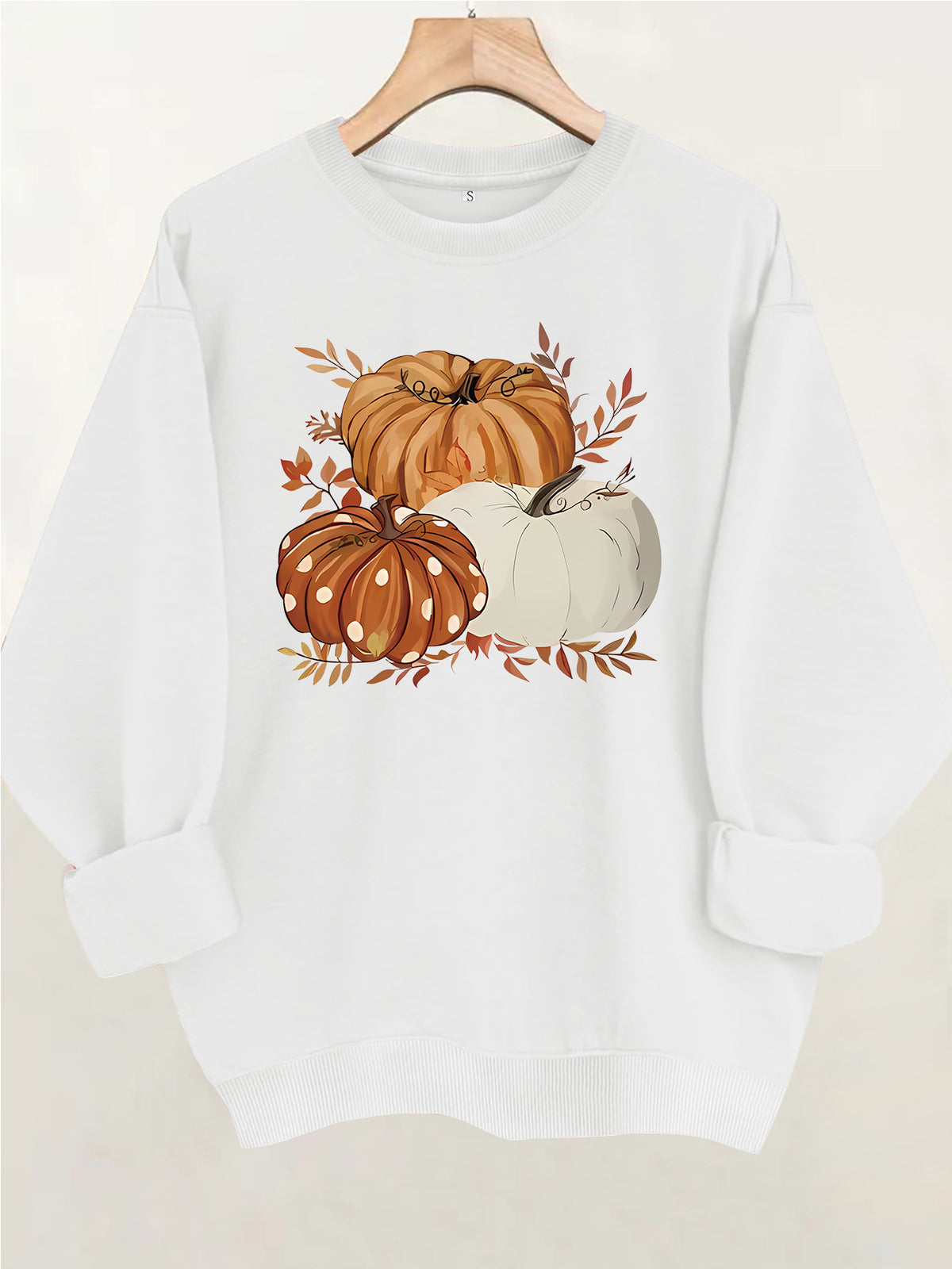 Long sleeved fleece hoodie