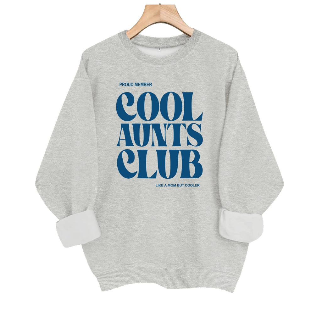 Cool Auntie Club Printed Hoodie