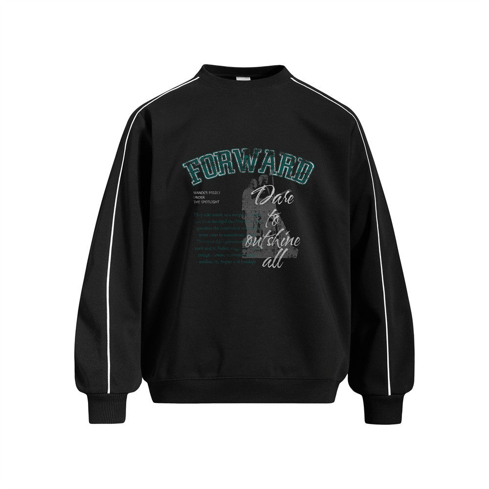 Men’s Portrait Graphic Crewneck Sweatshirt