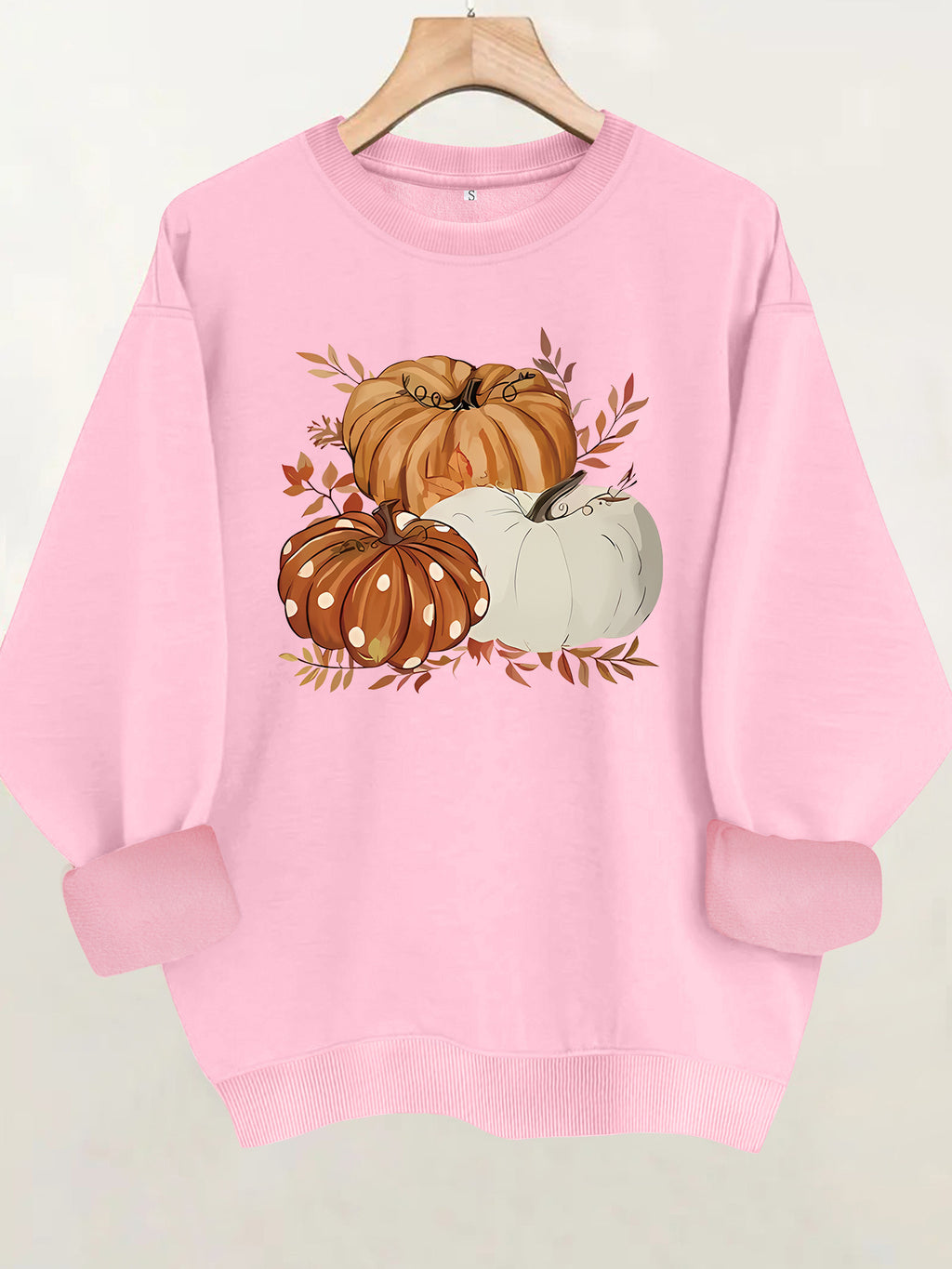 Long sleeved fleece hoodie