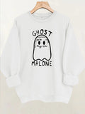 Ghost Malone Velvet Hoodie
