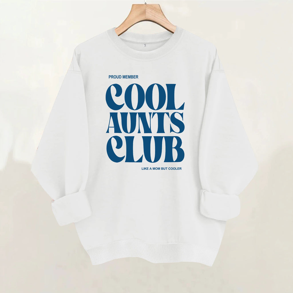 Cool Auntie Club Printed Hoodie