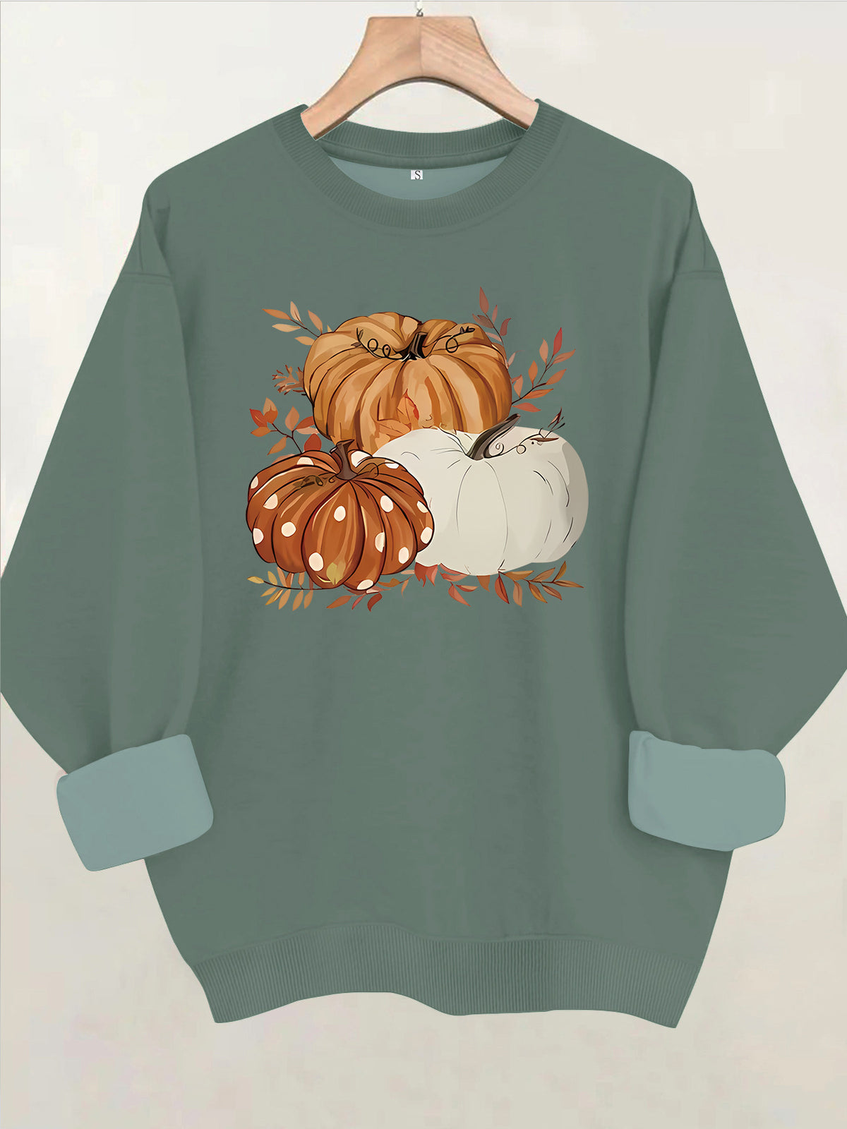 Long sleeved fleece hoodie