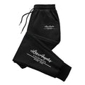 Gothic Letter Print Casual Sweatpants