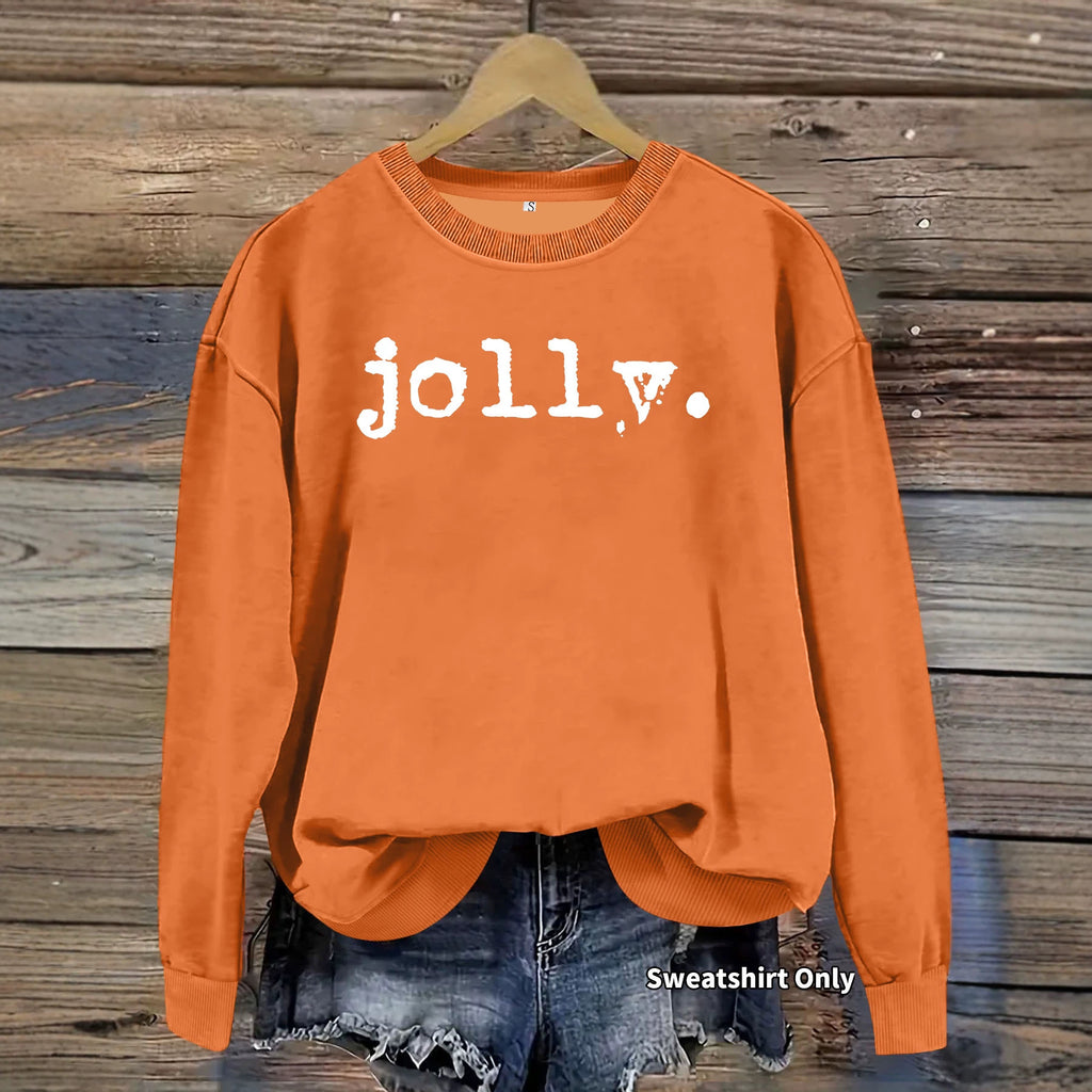 Round neck fleece hoodie