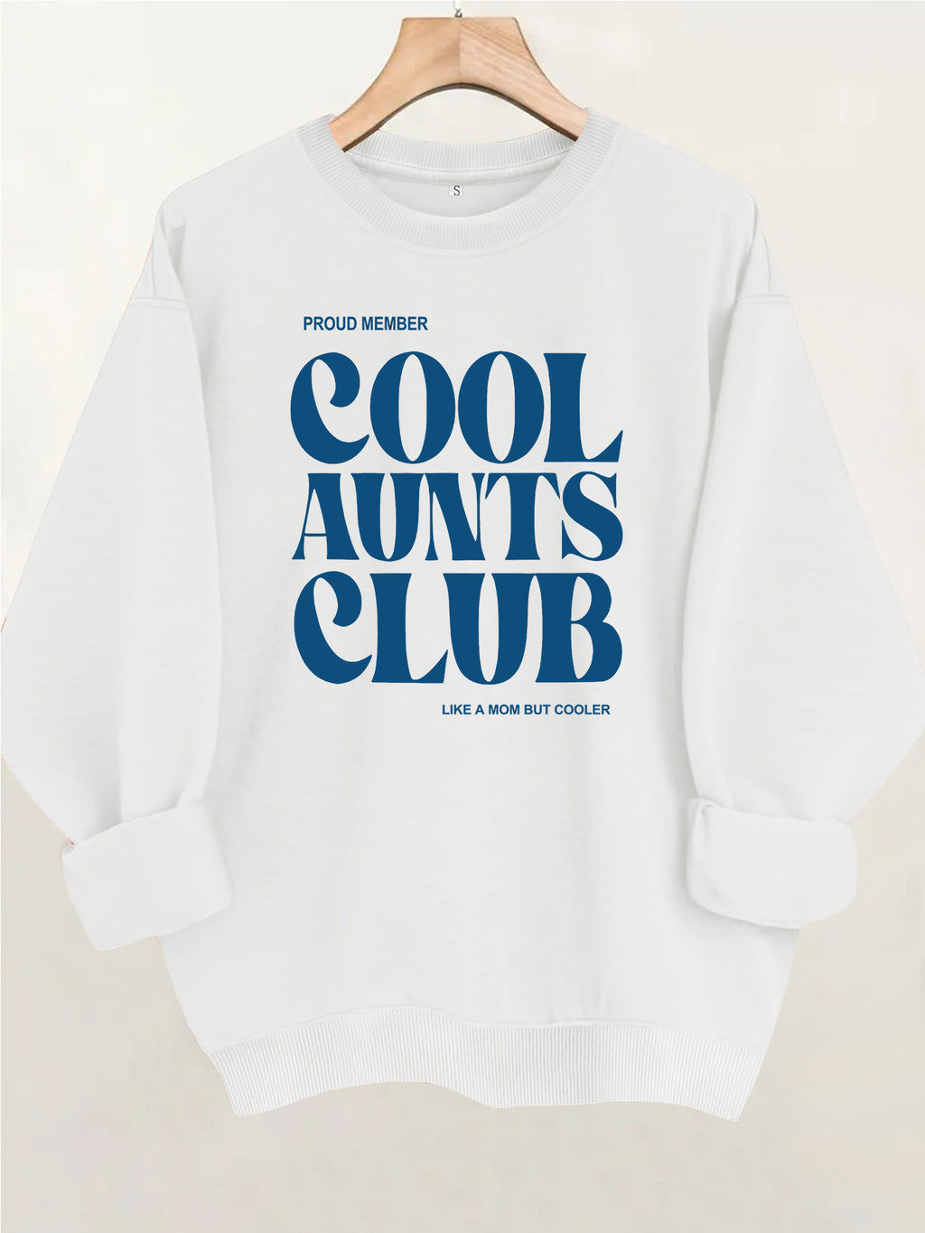 Cool Auntie Club Printed Hoodie