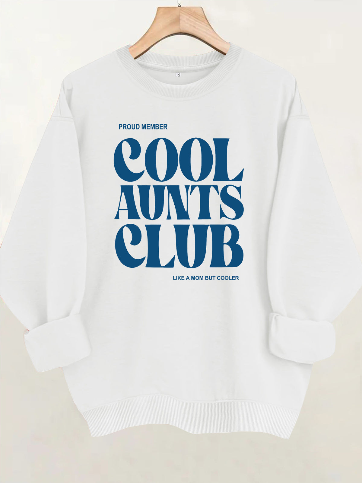 Cool Auntie Club Printed Hoodie
