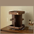 Cosmetics storage box desktop wooden