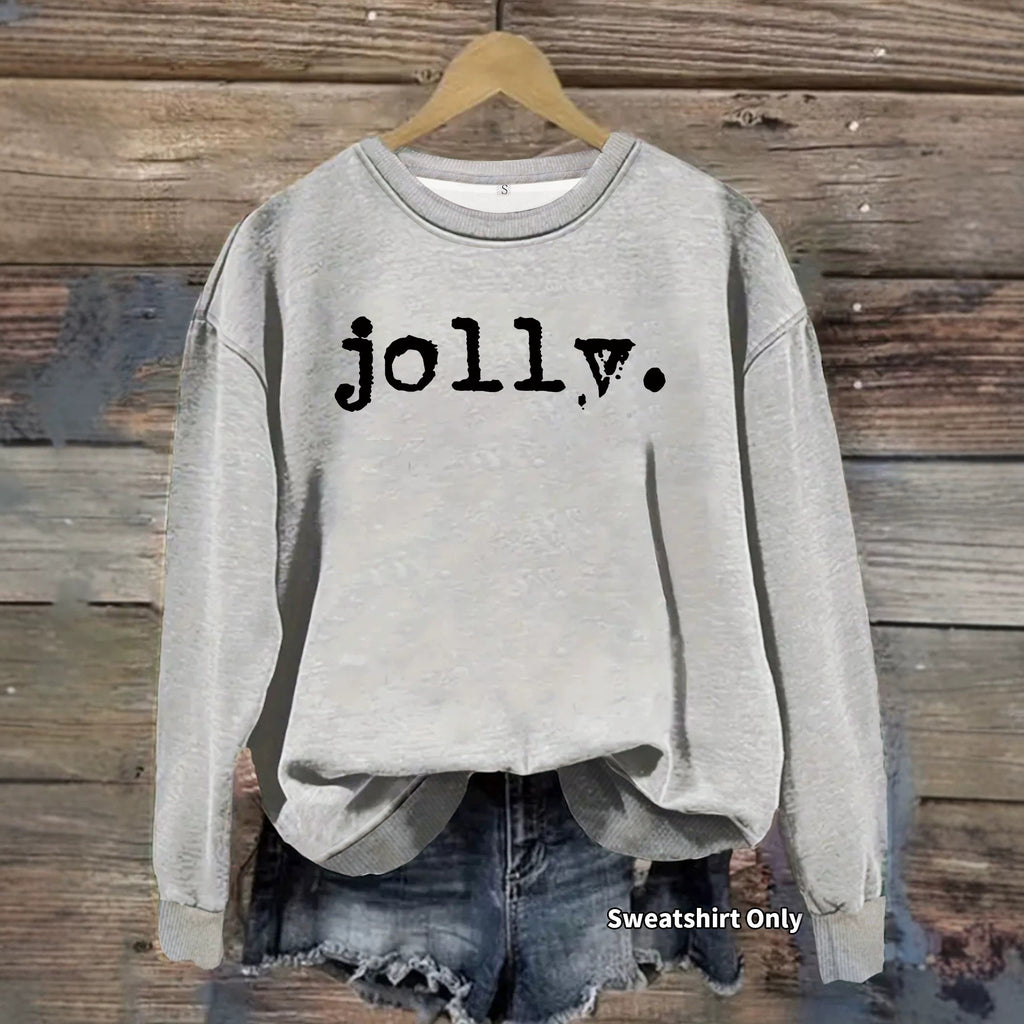 Round neck fleece hoodie