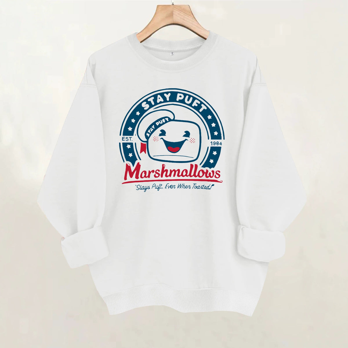 Cotton candy letter printed sweatshirt