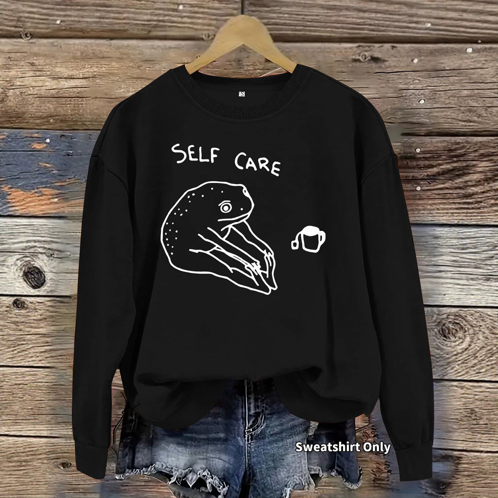Long sleeved fleece hoodie