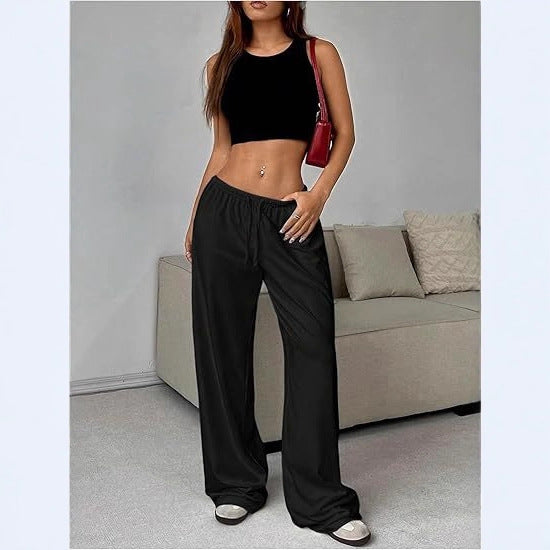Women's High Waist Wide Leg Cargo Pants