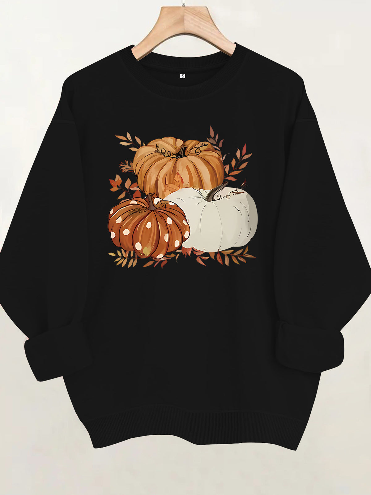 Long sleeved fleece hoodie