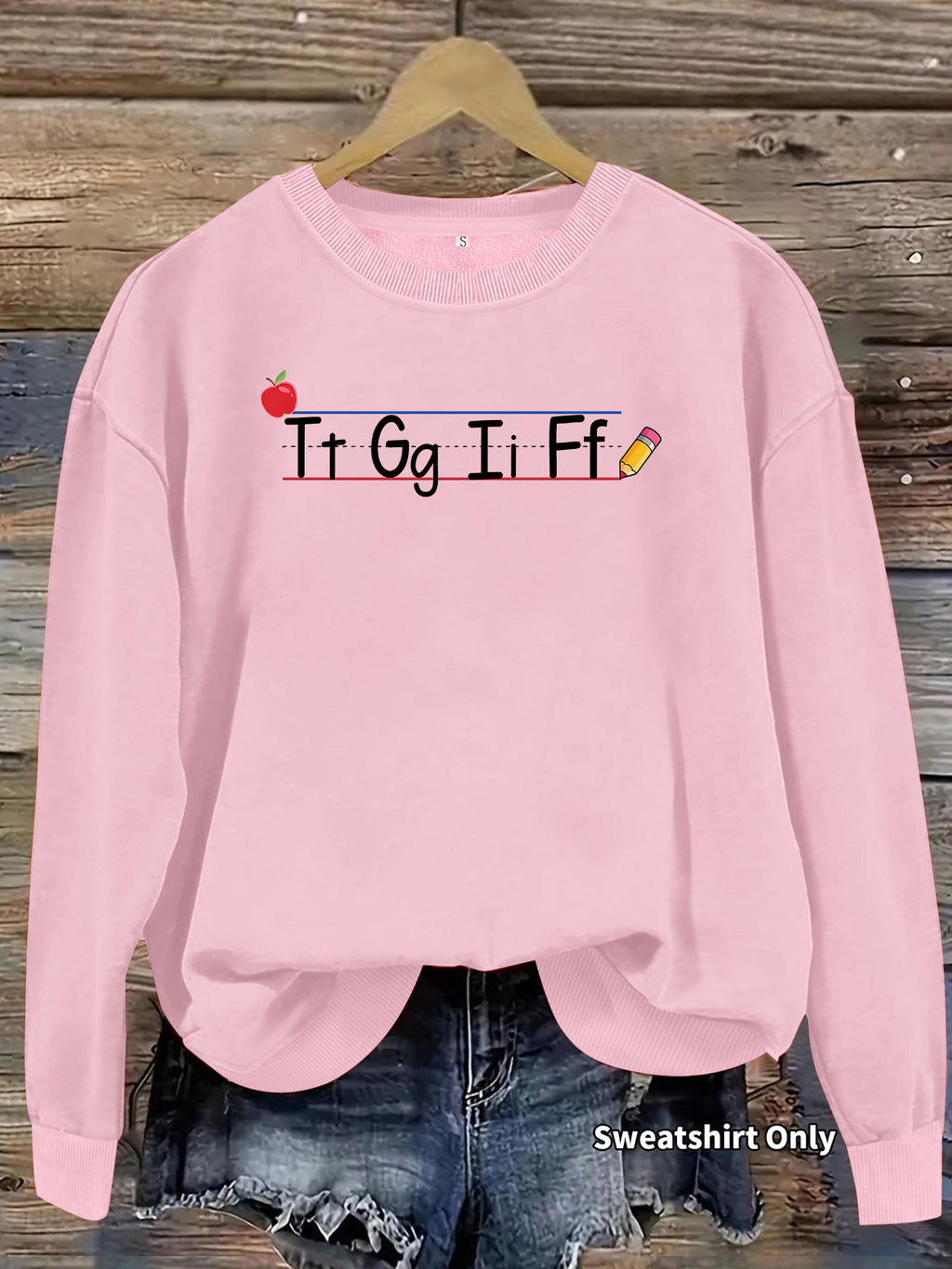 Long sleeved fleece hoodie