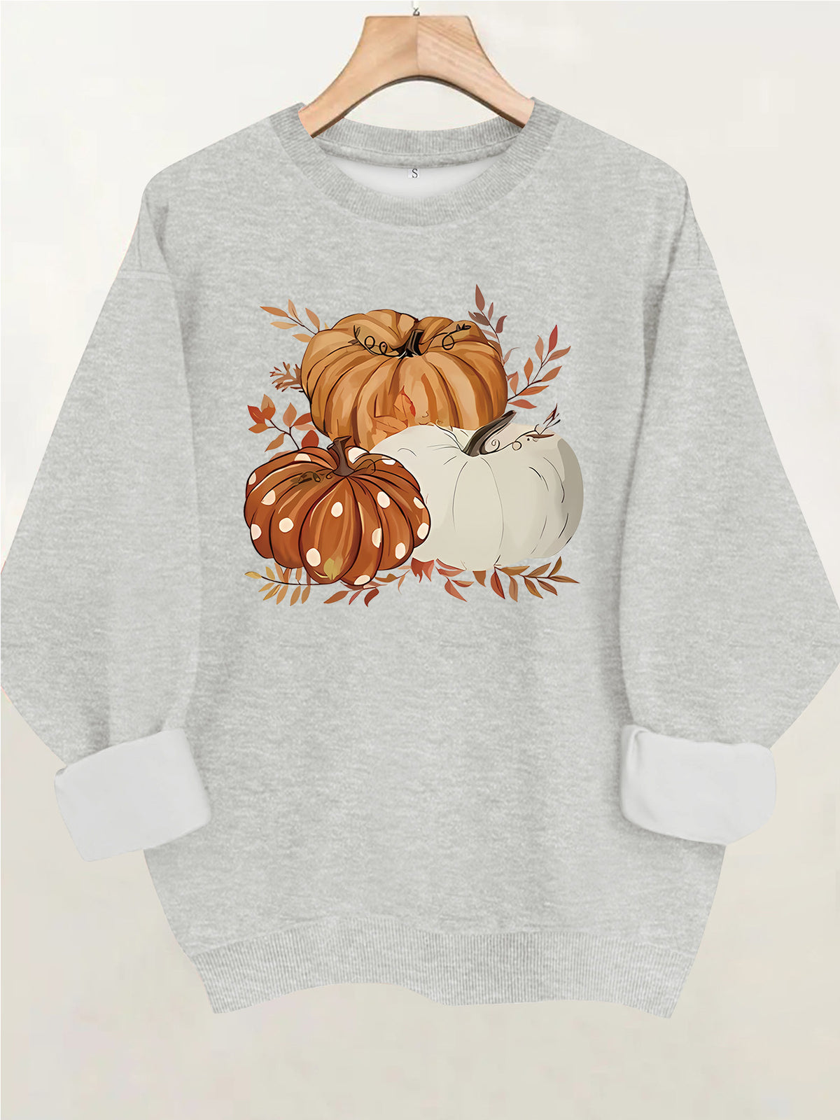 Long sleeved fleece hoodie