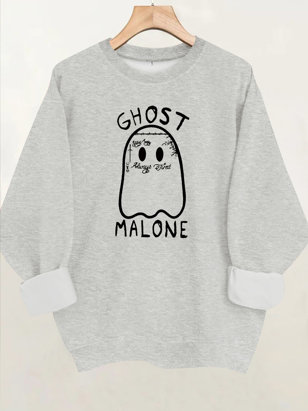 Ghost Malone Velvet Hoodie