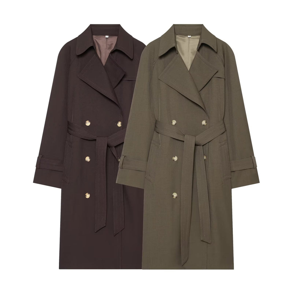Versatile autumn women's windbreaker jacket