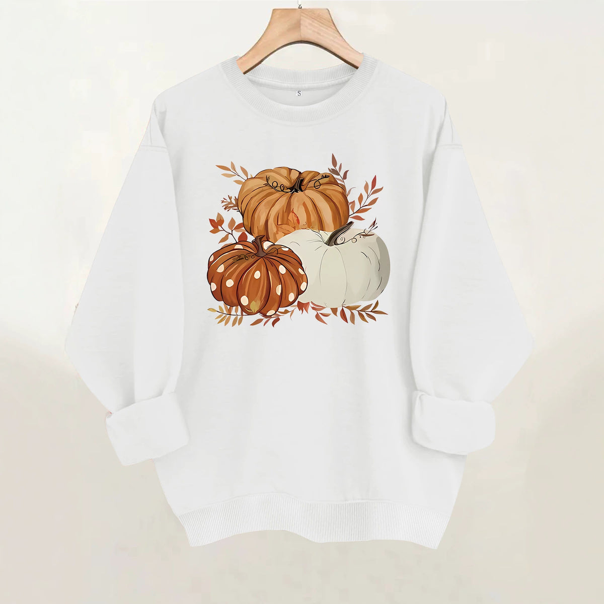 Long sleeved fleece hoodie