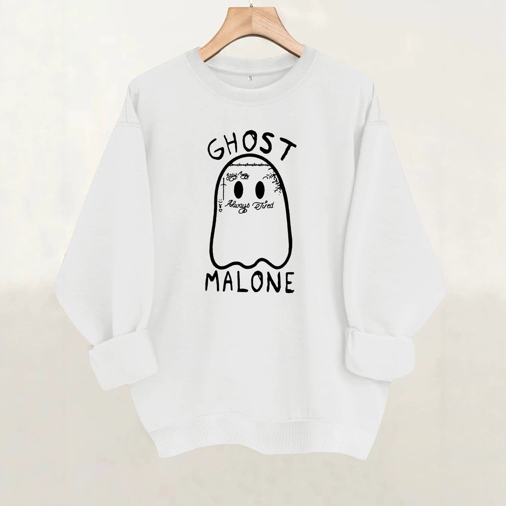 Ghost Malone Velvet Hoodie