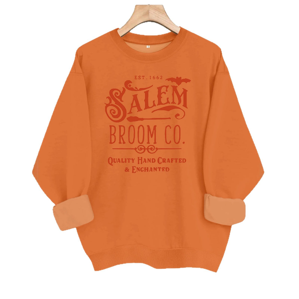 Round neck fleece sports hoodie
