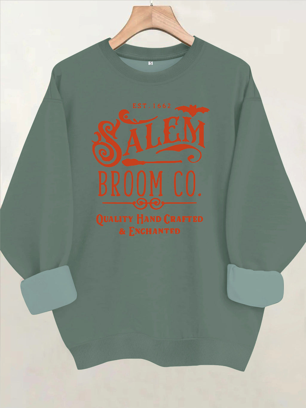 Round neck fleece sports hoodie