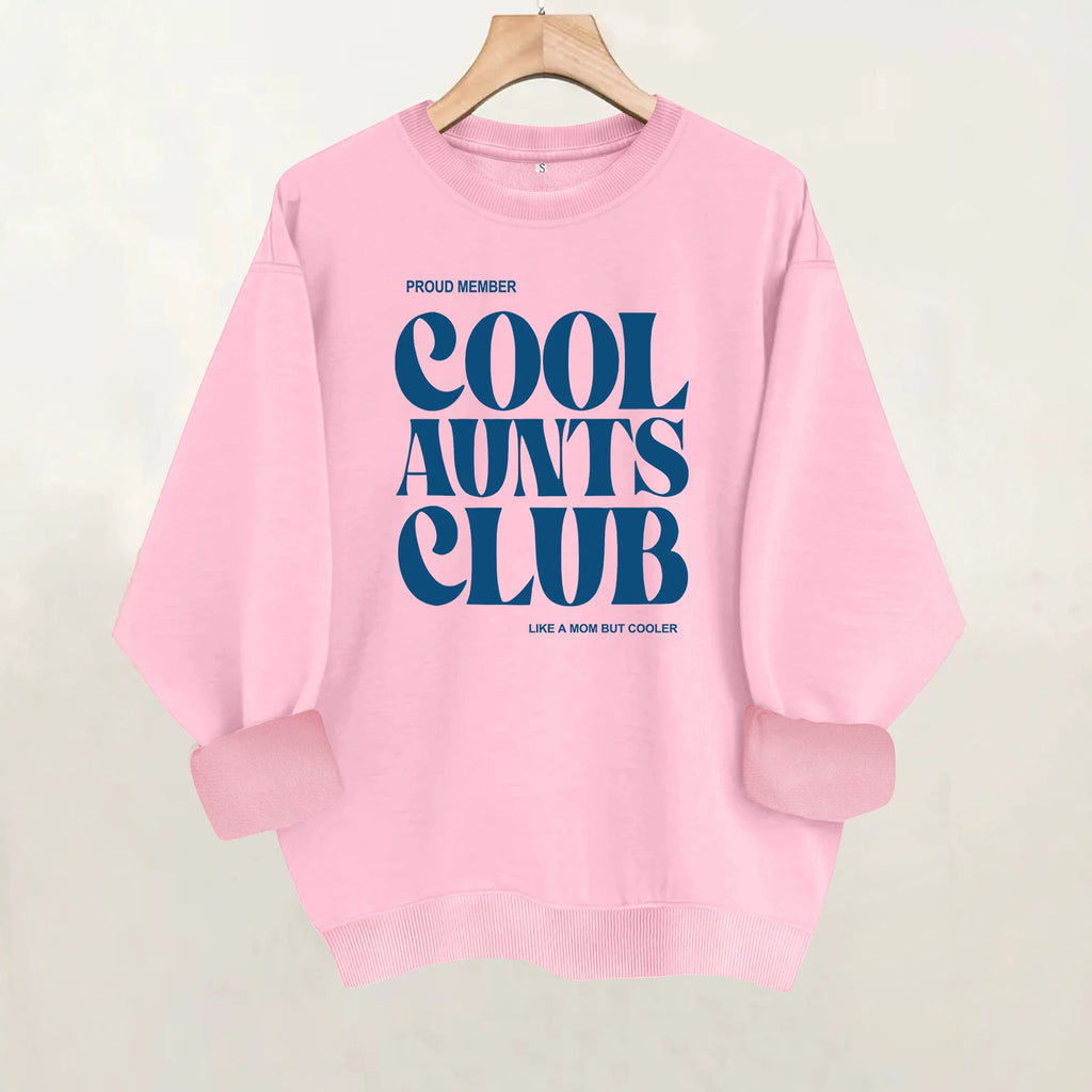Cool Auntie Club Printed Hoodie