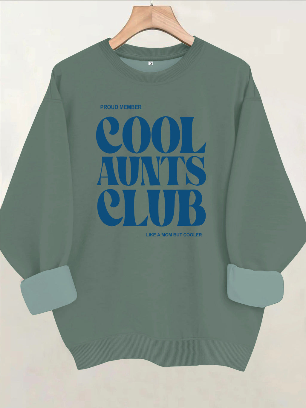 Cool Auntie Club Printed Hoodie