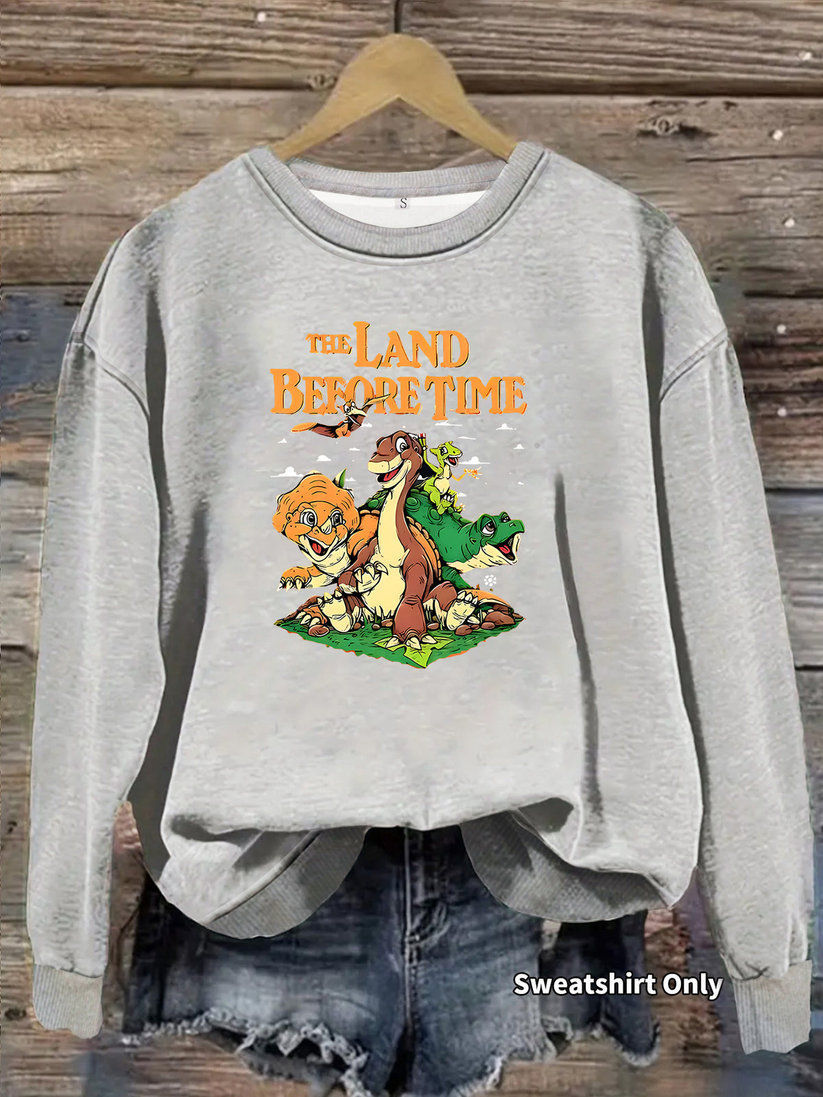 Long sleeved fleece hoodie