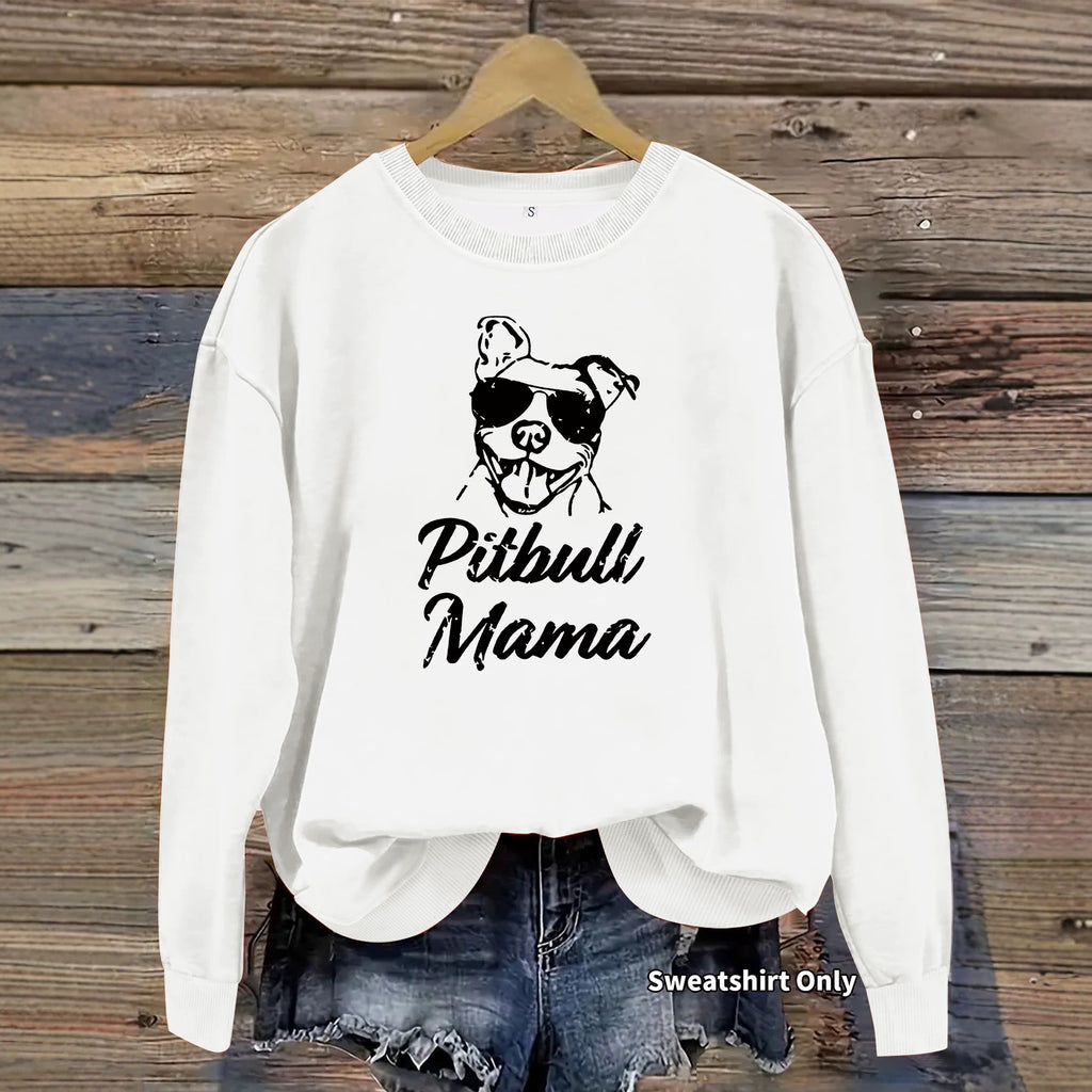 Bitdog Mom Printed Hoodie